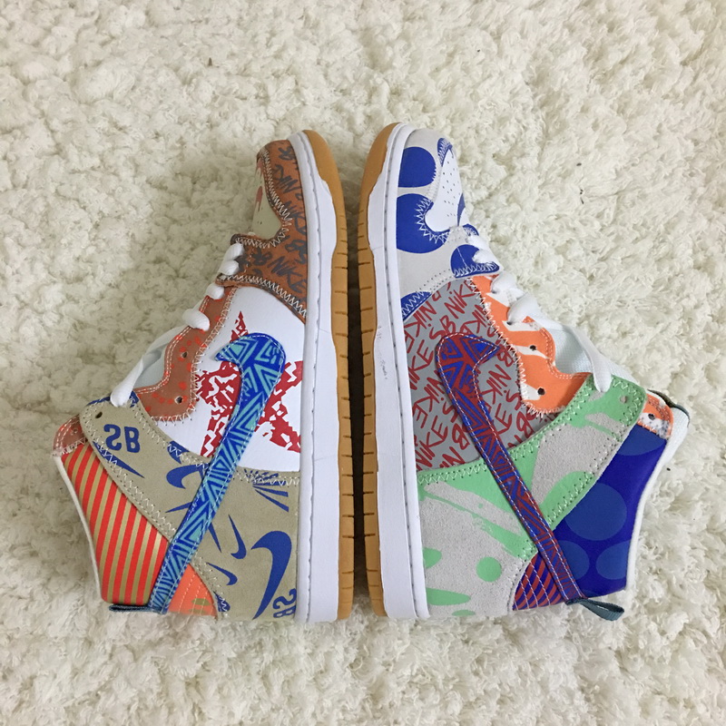 TC x What The Nike Dunk SB High GS Shoes